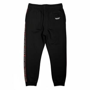 Primitive x Dragon Ball Z Men's L Goku Z Track Ribbon Sides Black Sweatpants